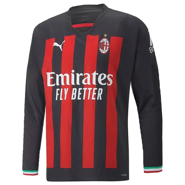 Tailandia Camiseta AC Milan 1st ML 2022-2023